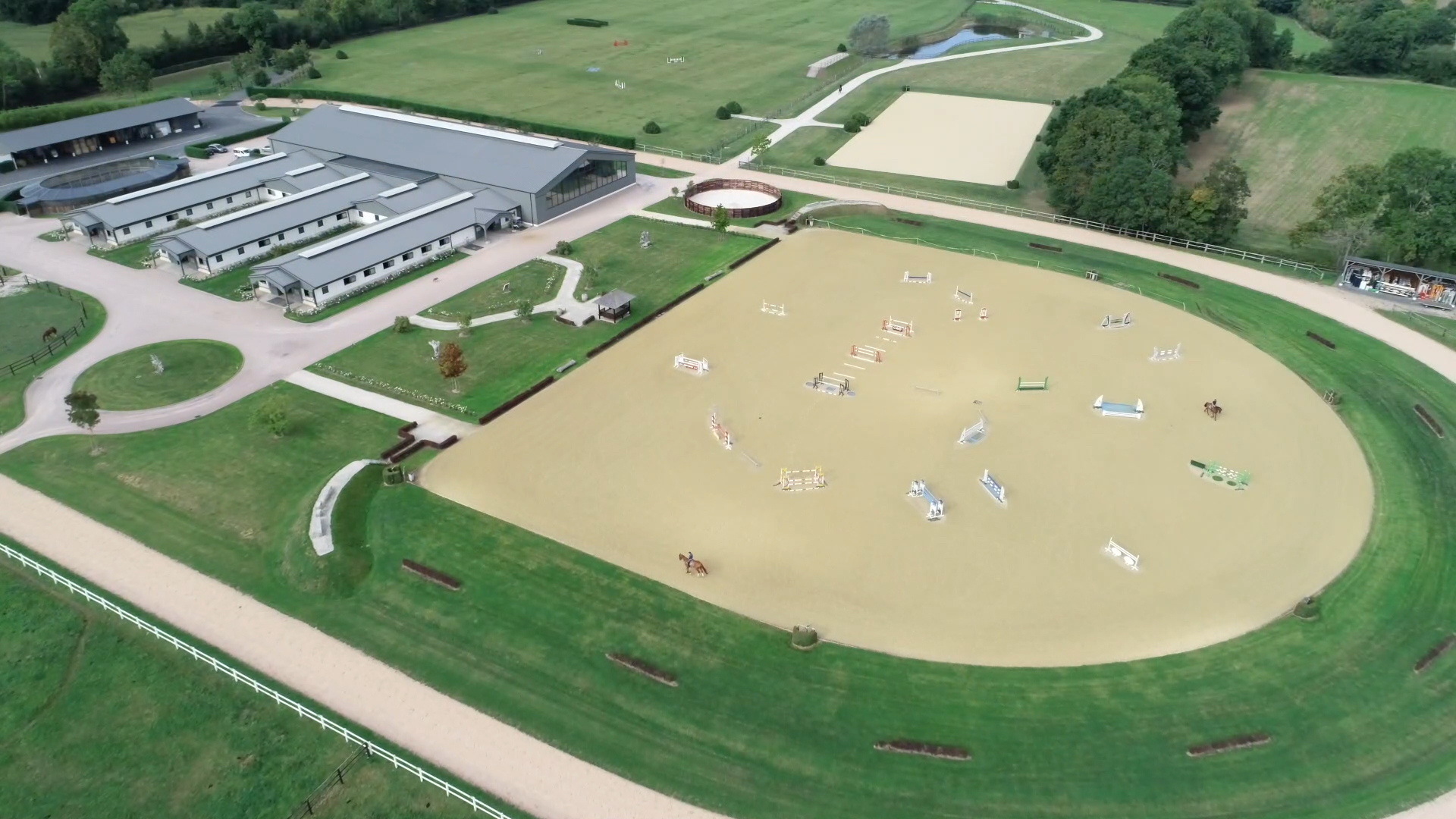 Domaine équestre en Normandie