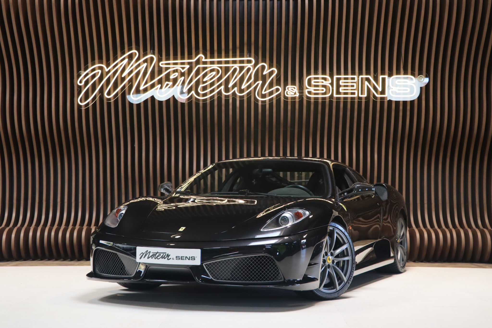 Ferrari F430 Scuderia — Nero Daytona, 37 000 km, 3e main française