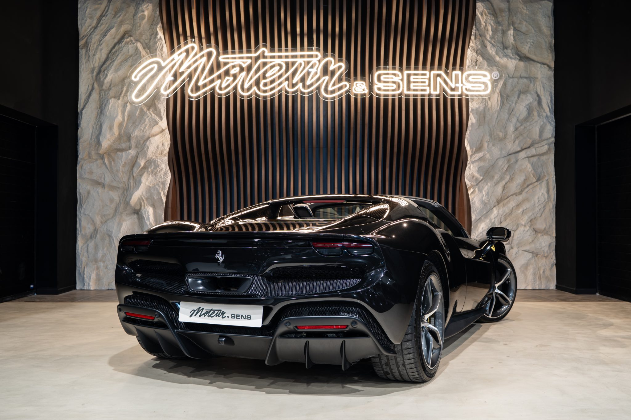 Ferrari 296 GTS Nero Daytona – 6 900 km, livraison Monaco 2024