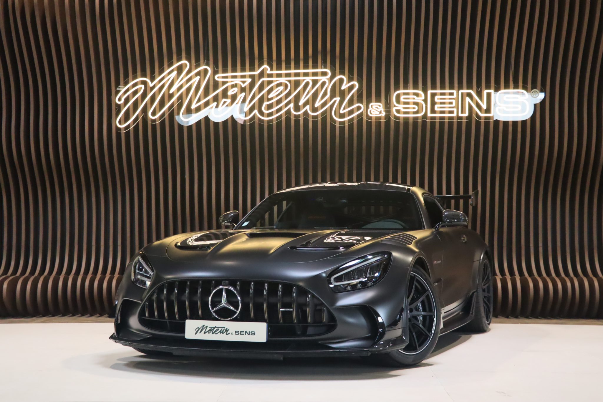 Mercedes AMG GT Black Series – 730 ch, Gris Graphite Magno