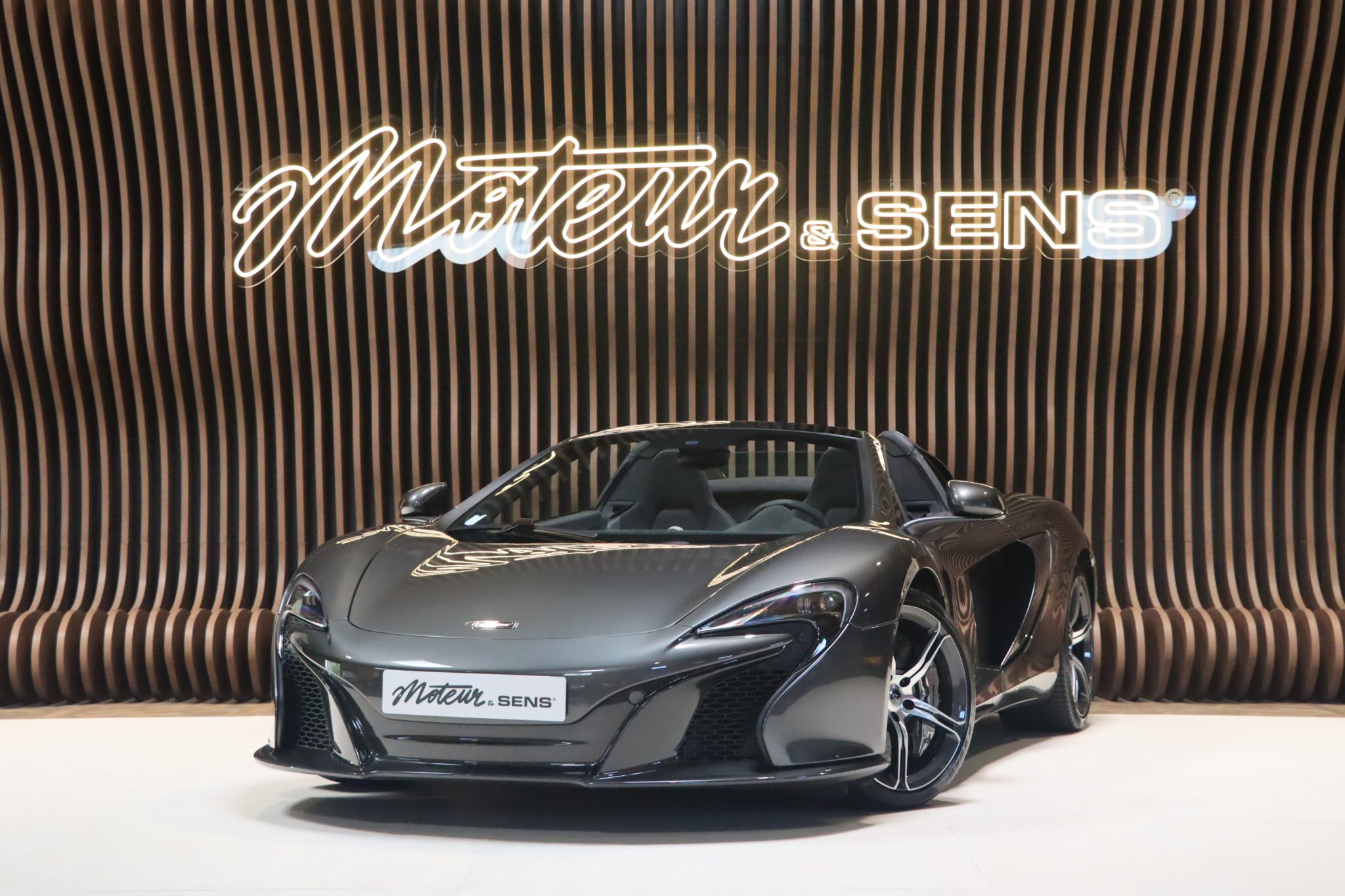 McLaren 650S Spider – Storm Grey, origine Suisse, 27 300 km
