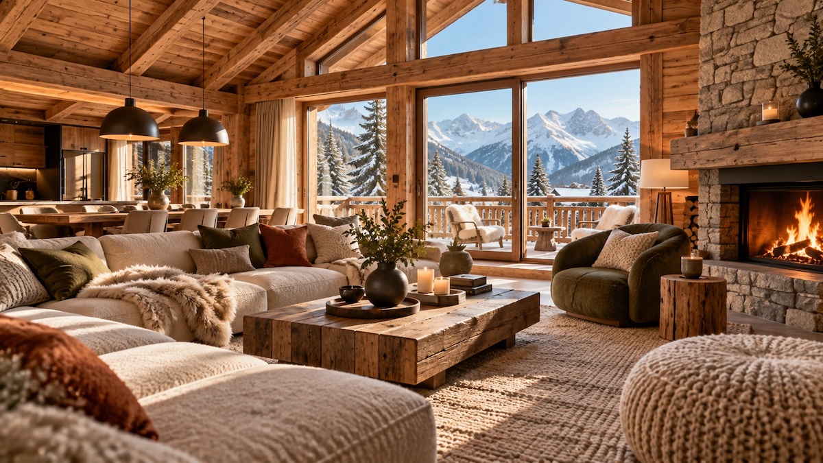Tendances déco chalet 2026/2027