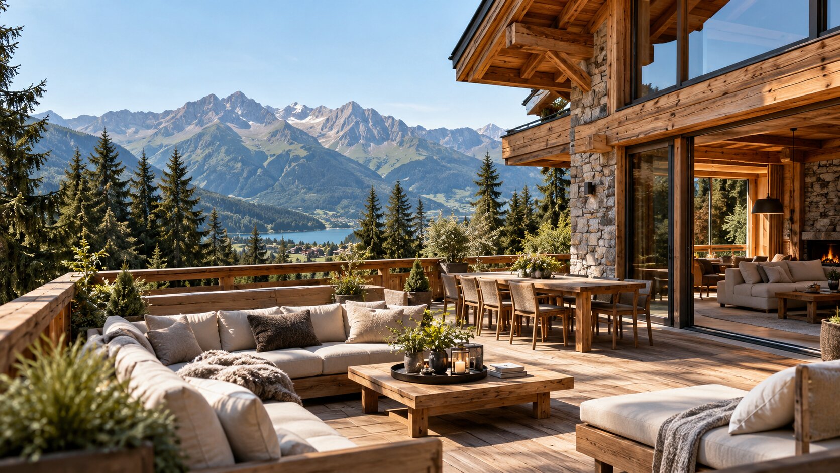 Loi le meur chalet montagne
