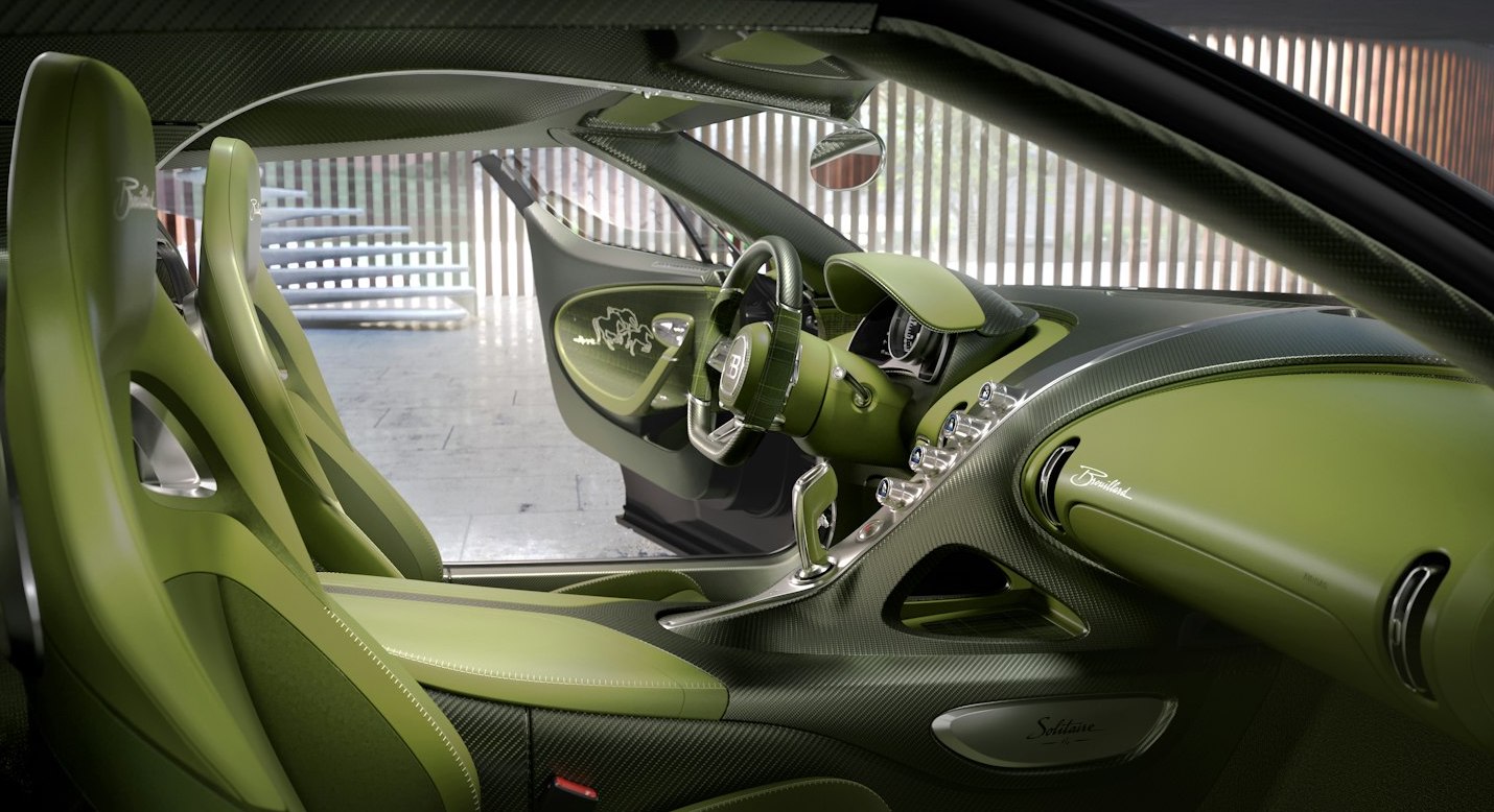 Bugatti brouillard intérieur