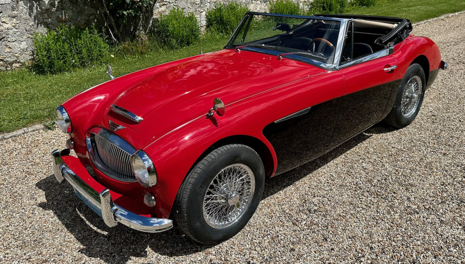 Austin Healey 3000 MK3 BJ8 1964 — Cabriolet restauré, 35 000 miles – Photo 1