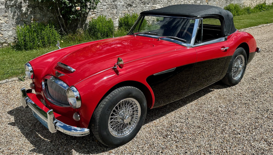 Austin Healey 3000 MK3 BJ8 1964 — Cabriolet restauré, 35 000 miles – Photo 30