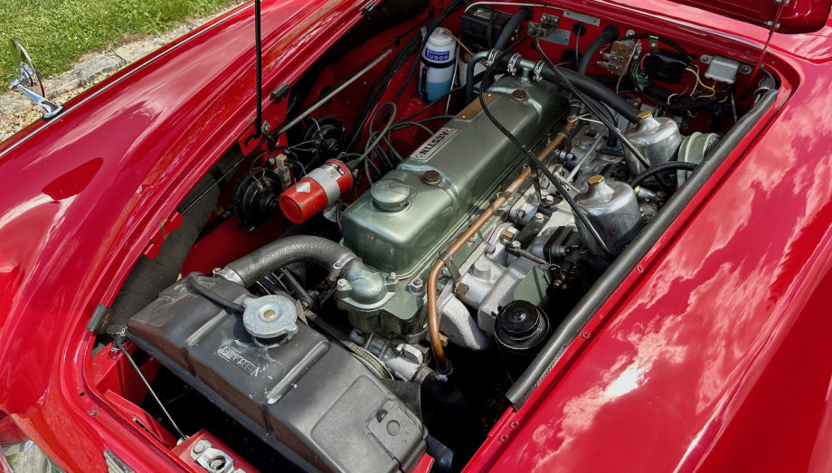 Austin Healey 3000 MK3 BJ8 1964 — Cabriolet restauré, 35 000 miles – Photo 46
