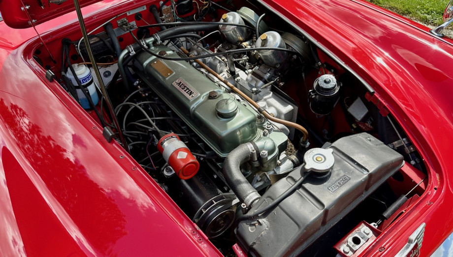 Austin Healey 3000 MK3 BJ8 1964 — Cabriolet restauré, 35 000 miles – Photo 48
