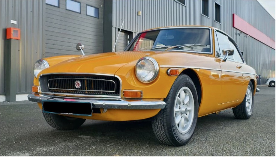 MGB GT 1970 « Split Bumpers » – Coupé anglais d'origine américaine – Photo 1
