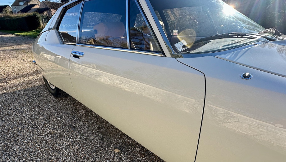 Citroën SM 1971 – Coupé V6 Maserati blanc, 67 245 km, seconde main – Photo 4