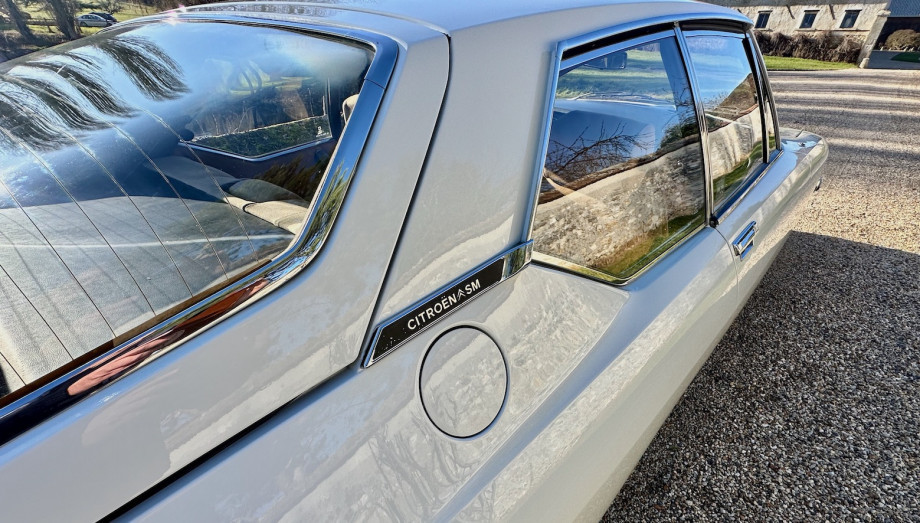 Citroën SM 1971 – Coupé V6 Maserati blanc, 67 245 km, seconde main – Photo 9