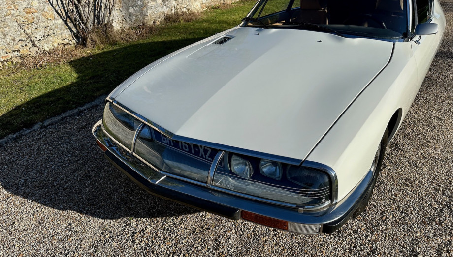 Citroën SM 1971 – Coupé V6 Maserati blanc, 67 245 km, seconde main – Photo 12