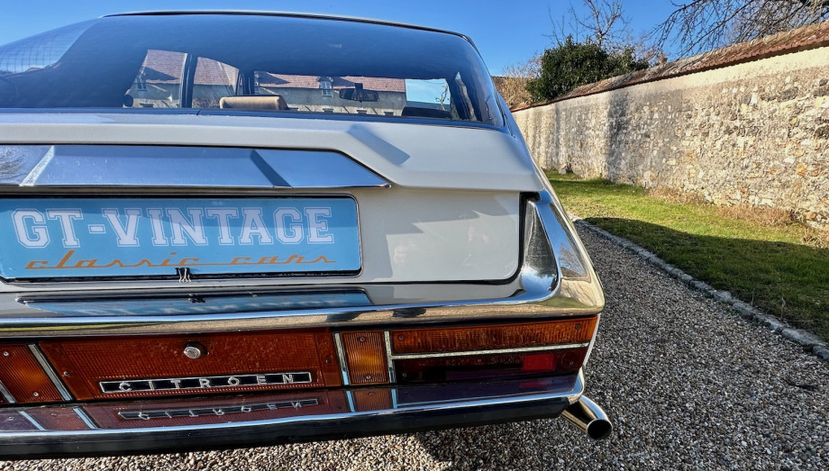 Citroën SM 1971 – Coupé V6 Maserati blanc, 67 245 km, seconde main – Photo 15