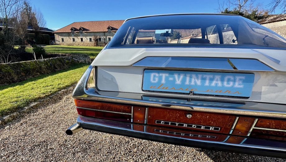 Citroën SM 1971 – Coupé V6 Maserati blanc, 67 245 km, seconde main – Photo 18