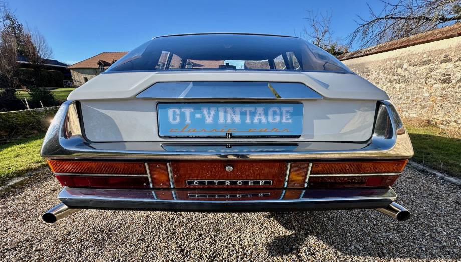 Citroën SM 1971 – Coupé V6 Maserati blanc, 67 245 km, seconde main – Photo 19
