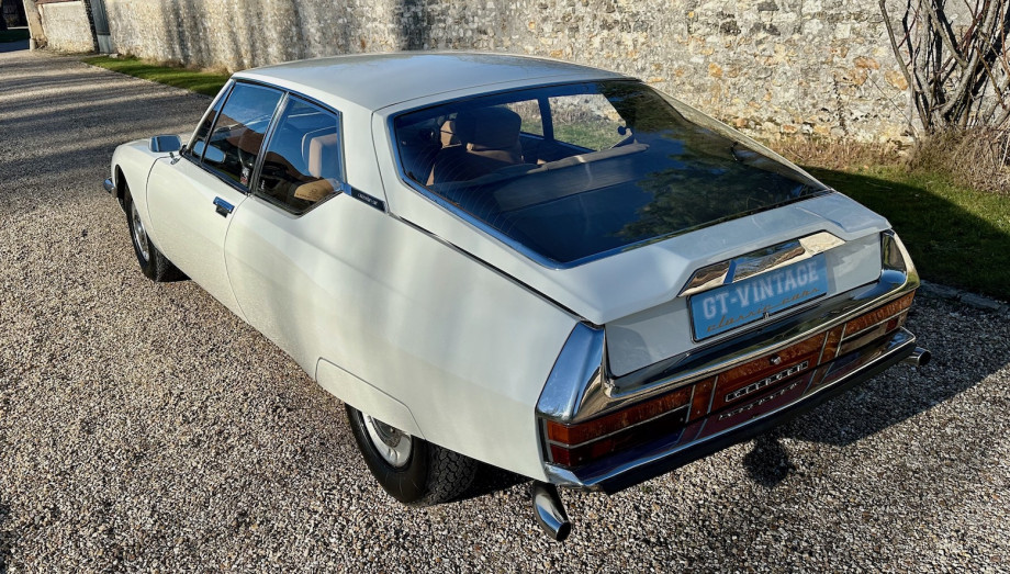 Citroën SM 1971 – Coupé V6 Maserati blanc, 67 245 km, seconde main – Photo 30