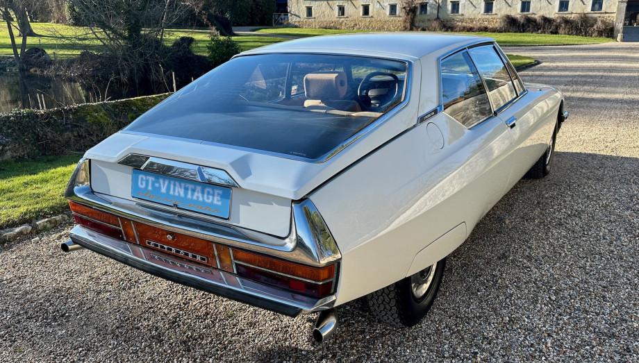 Citroën SM 1971 – Coupé V6 Maserati blanc, 67 245 km, seconde main – Photo 32