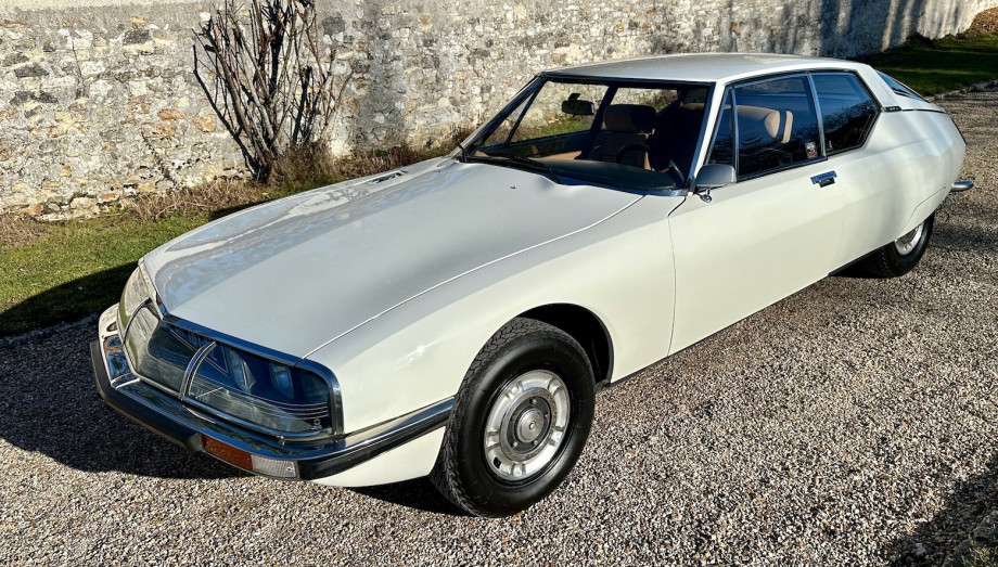 Citroën SM 1971 – Coupé V6 Maserati blanc, 67 245 km, seconde main – Photo 33
