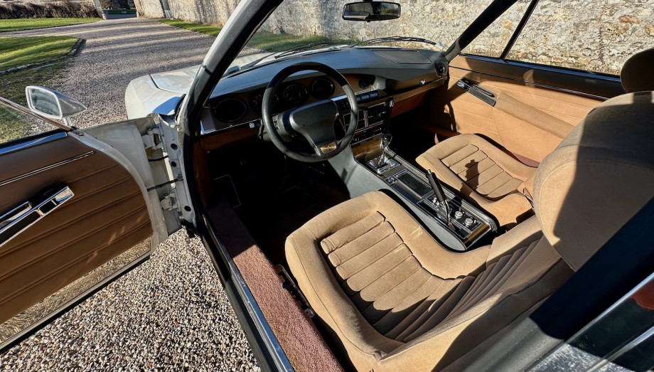 Citroën SM 1971 – Coupé V6 Maserati blanc, 67 245 km, seconde main – Photo 37
