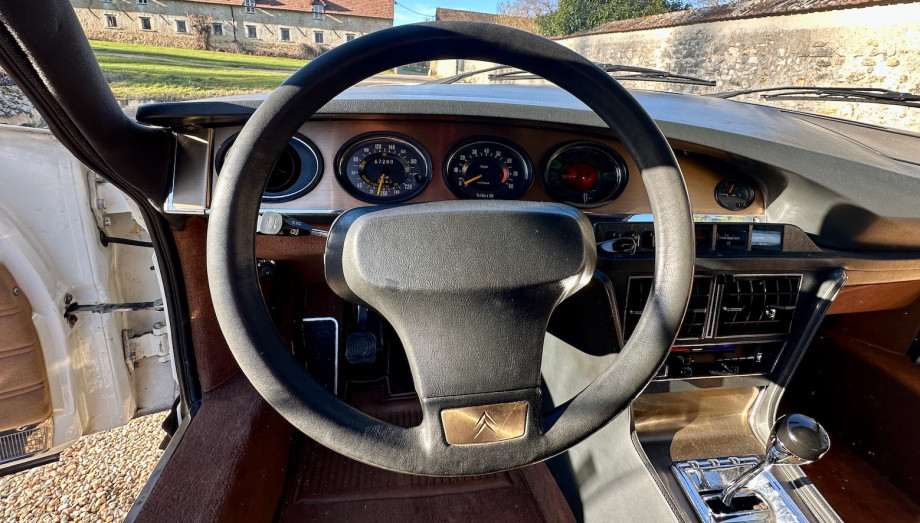 Citroën SM 1971 – Coupé V6 Maserati blanc, 67 245 km, seconde main – Photo 42