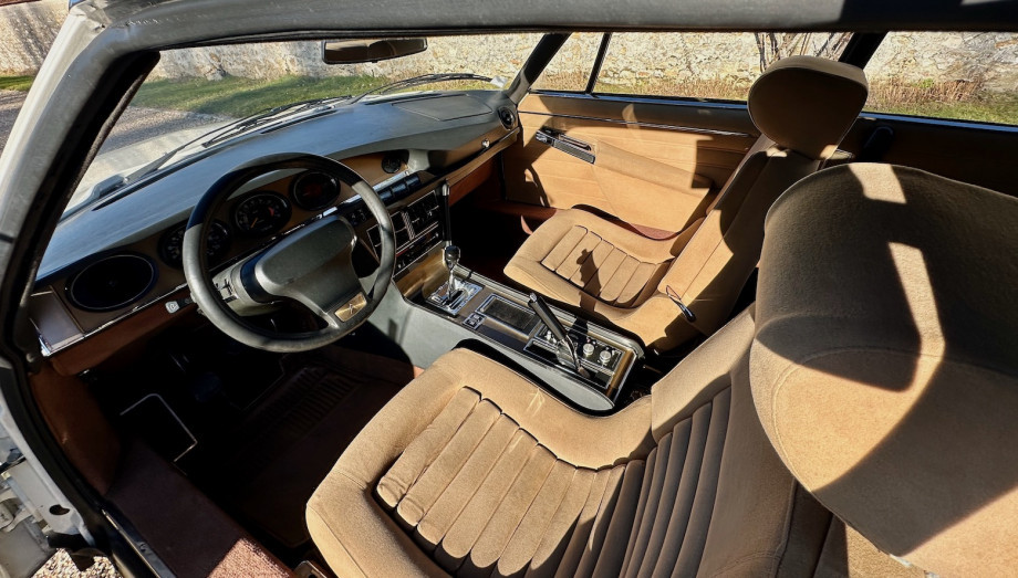 Citroën SM 1971 – Coupé V6 Maserati blanc, 67 245 km, seconde main – Photo 45