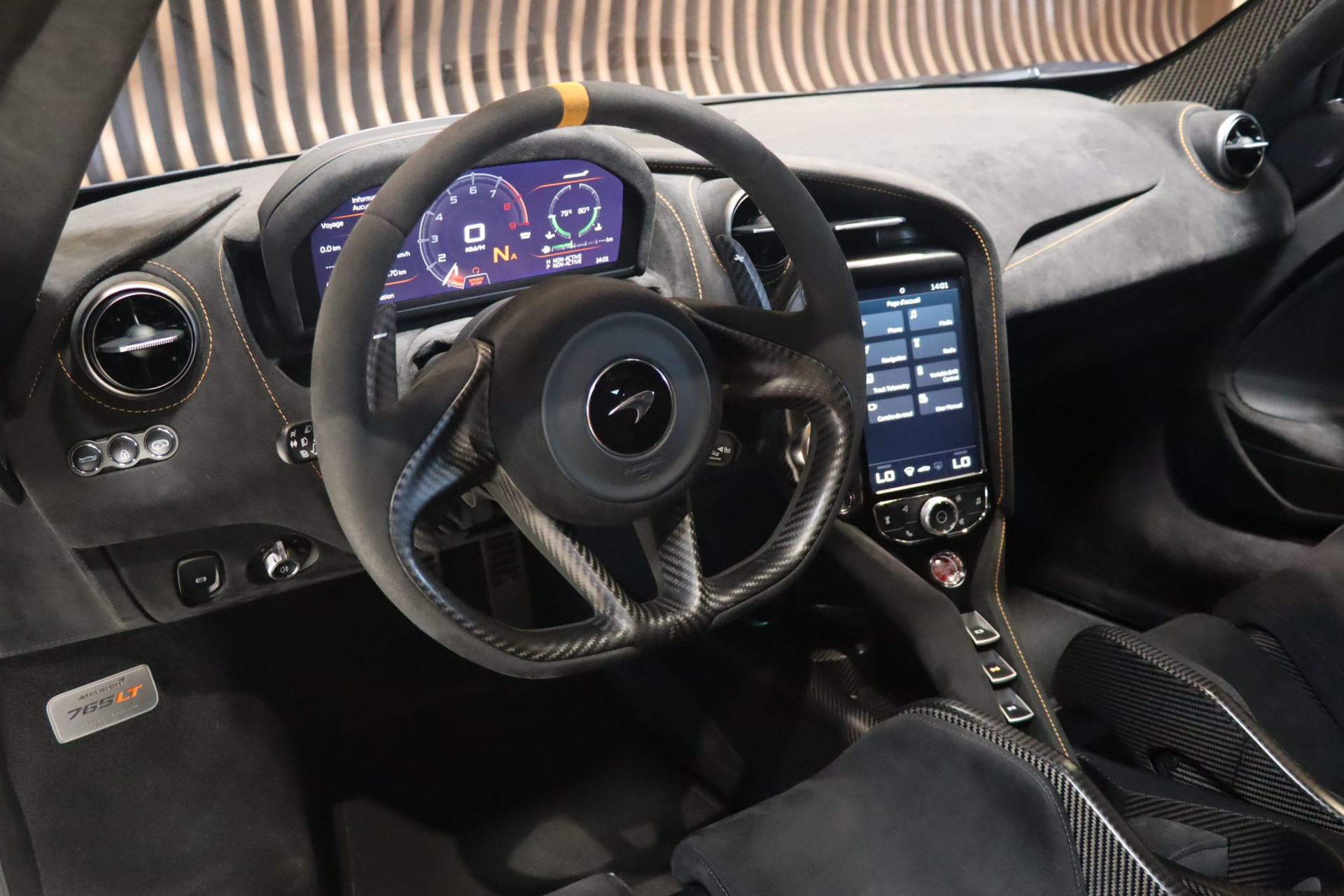 McLaren 765LT Coupé – Gris Saros, 8 370 km, configuration Track – Photo 14