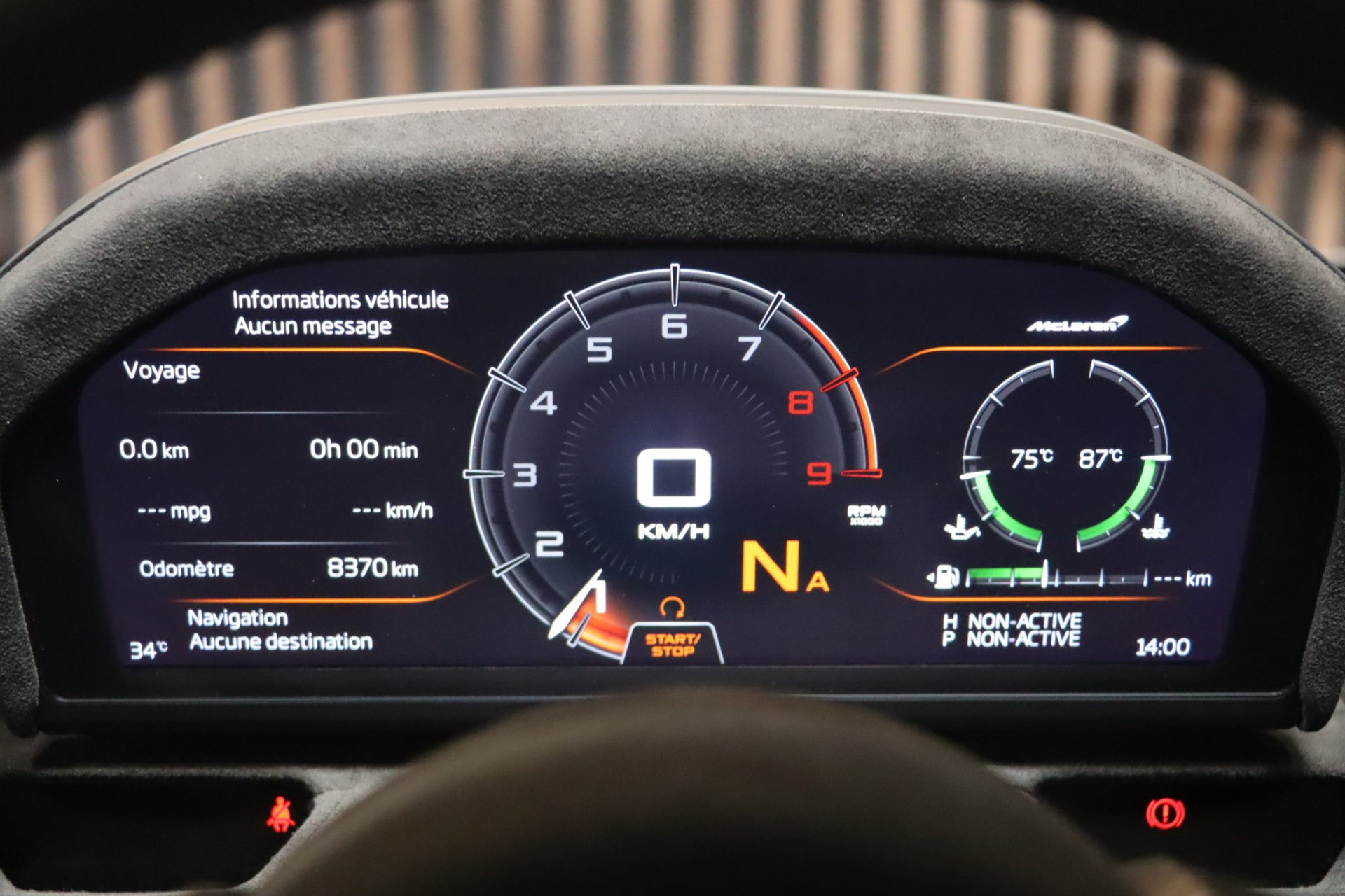 McLaren 765LT Coupé – Gris Saros, 8 370 km, configuration Track – Photo 23