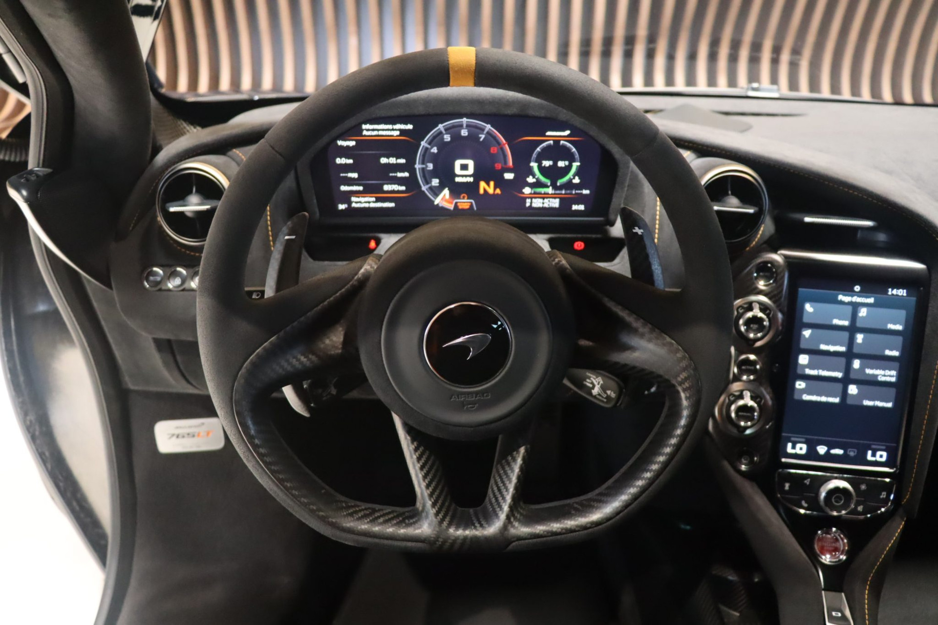 McLaren 765LT Coupé – Gris Saros, 8 370 km, configuration Track – Photo 9