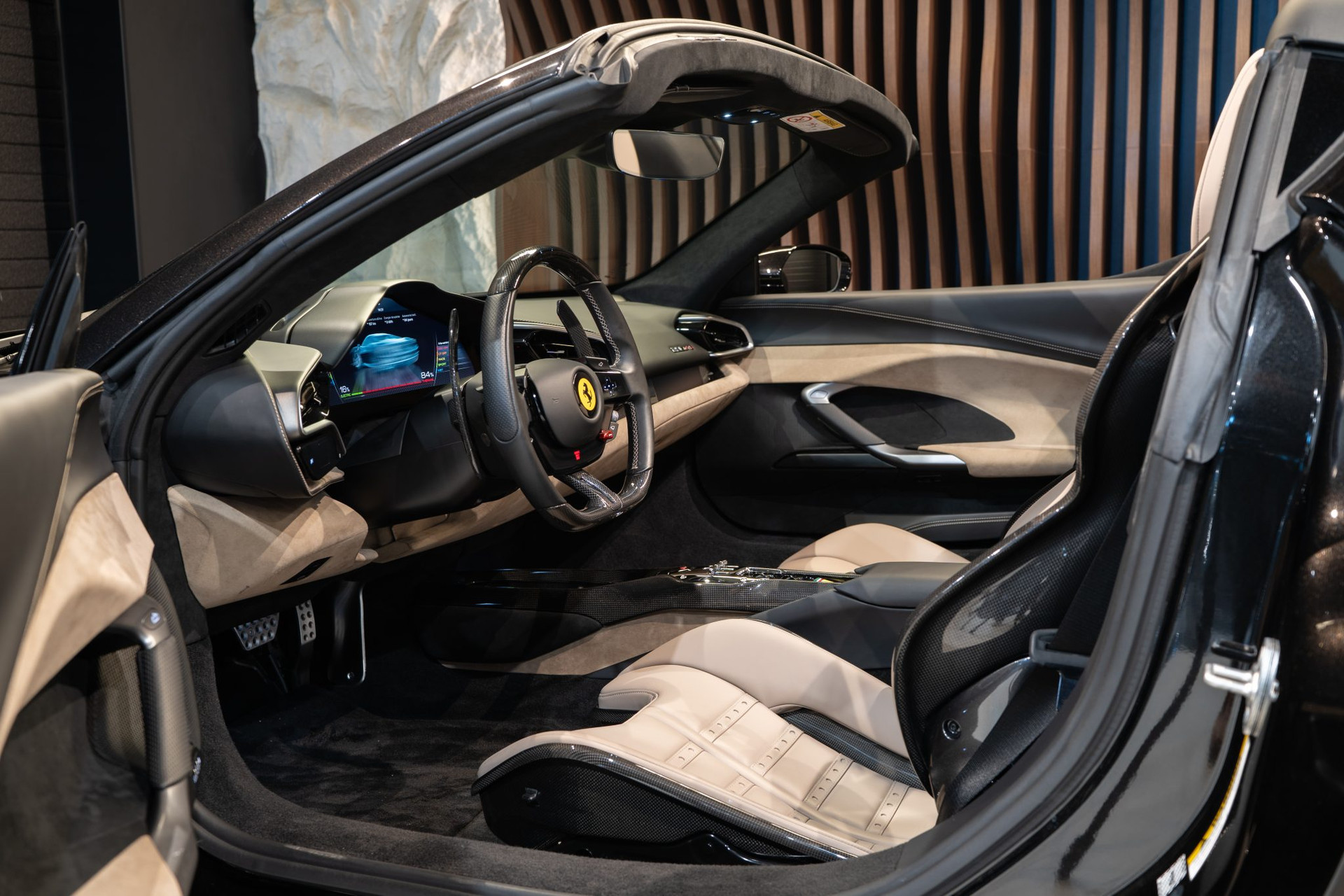 Ferrari 296 GTS Nero Daytona – 6 900 km, livraison Monaco 2024 – Photo 35