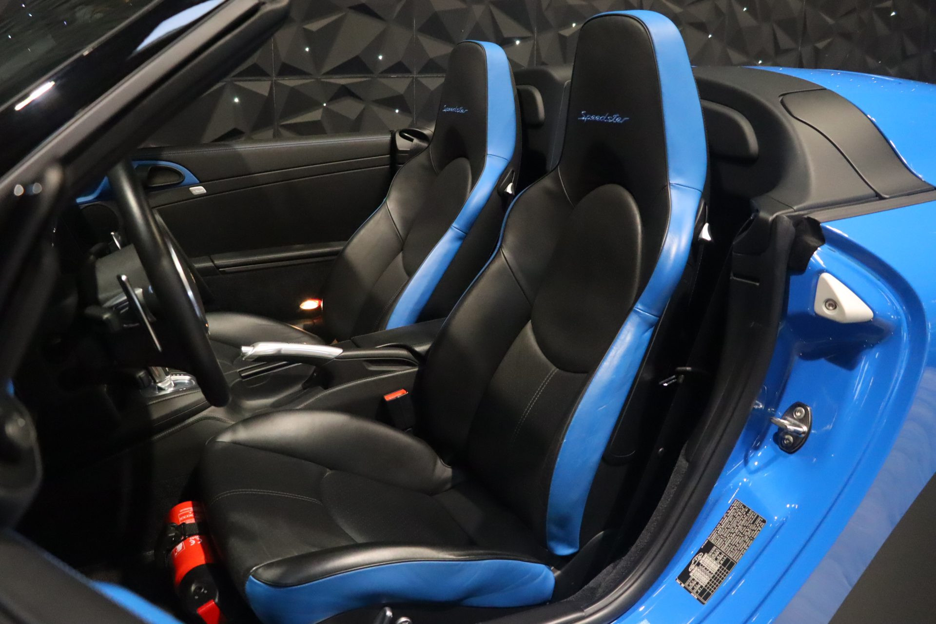 Porsche 997 Speedster n°060/356 – Bleu Pur, 7 250 km, série limitée – Photo 6
