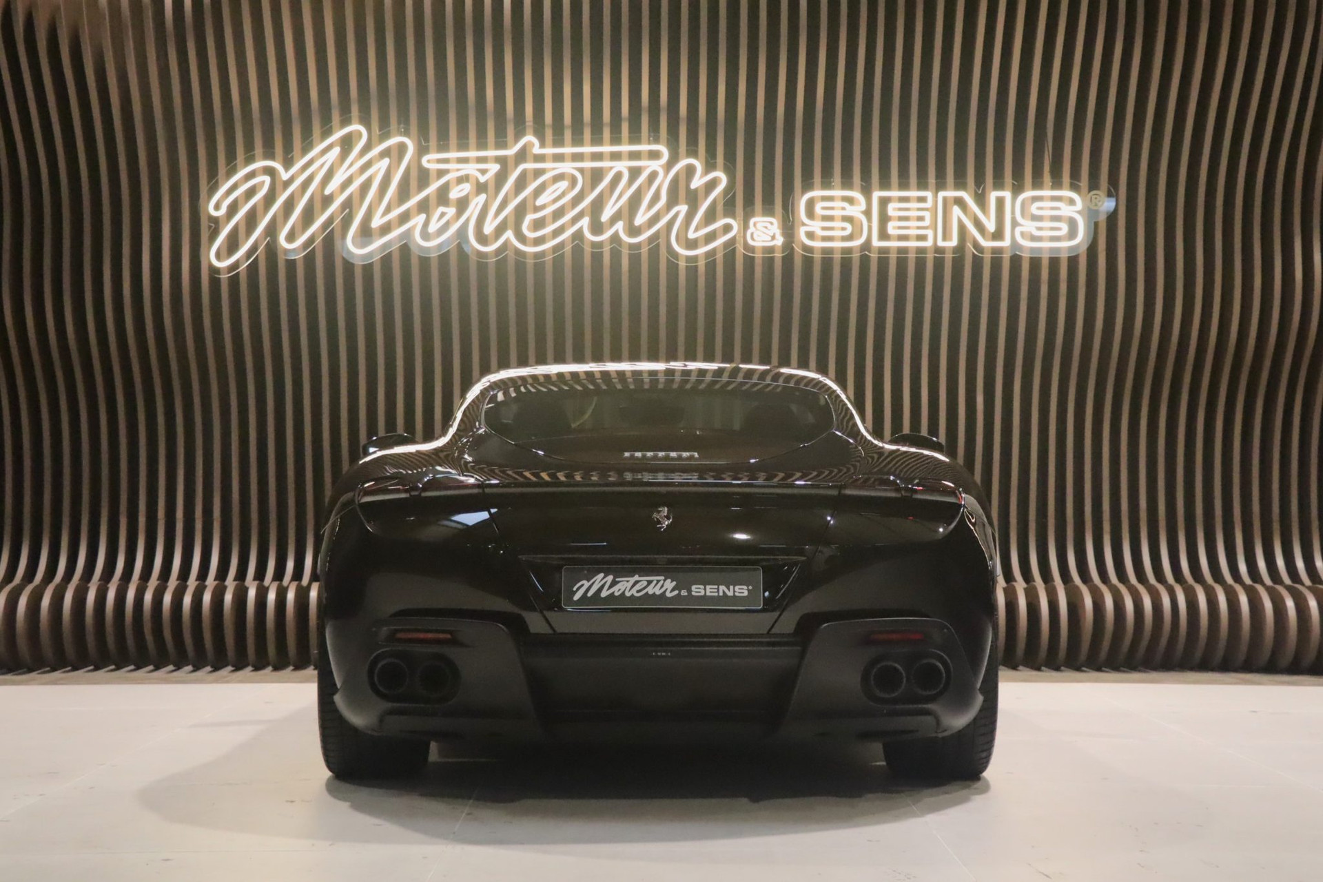 Ferrari Roma V8 3.9 620 ch - Nero Daytona - 24 800 km – Photo 5