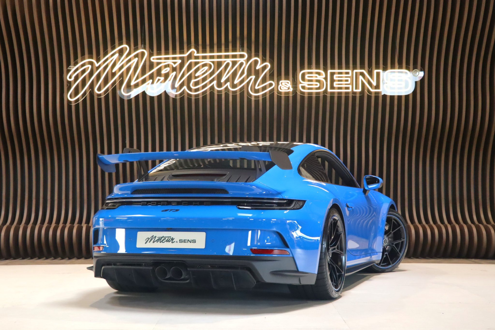 Porsche 911 GT3 Type 992 – Bleu Requin, Pack Clubsport, 24 400 km – Photo 1