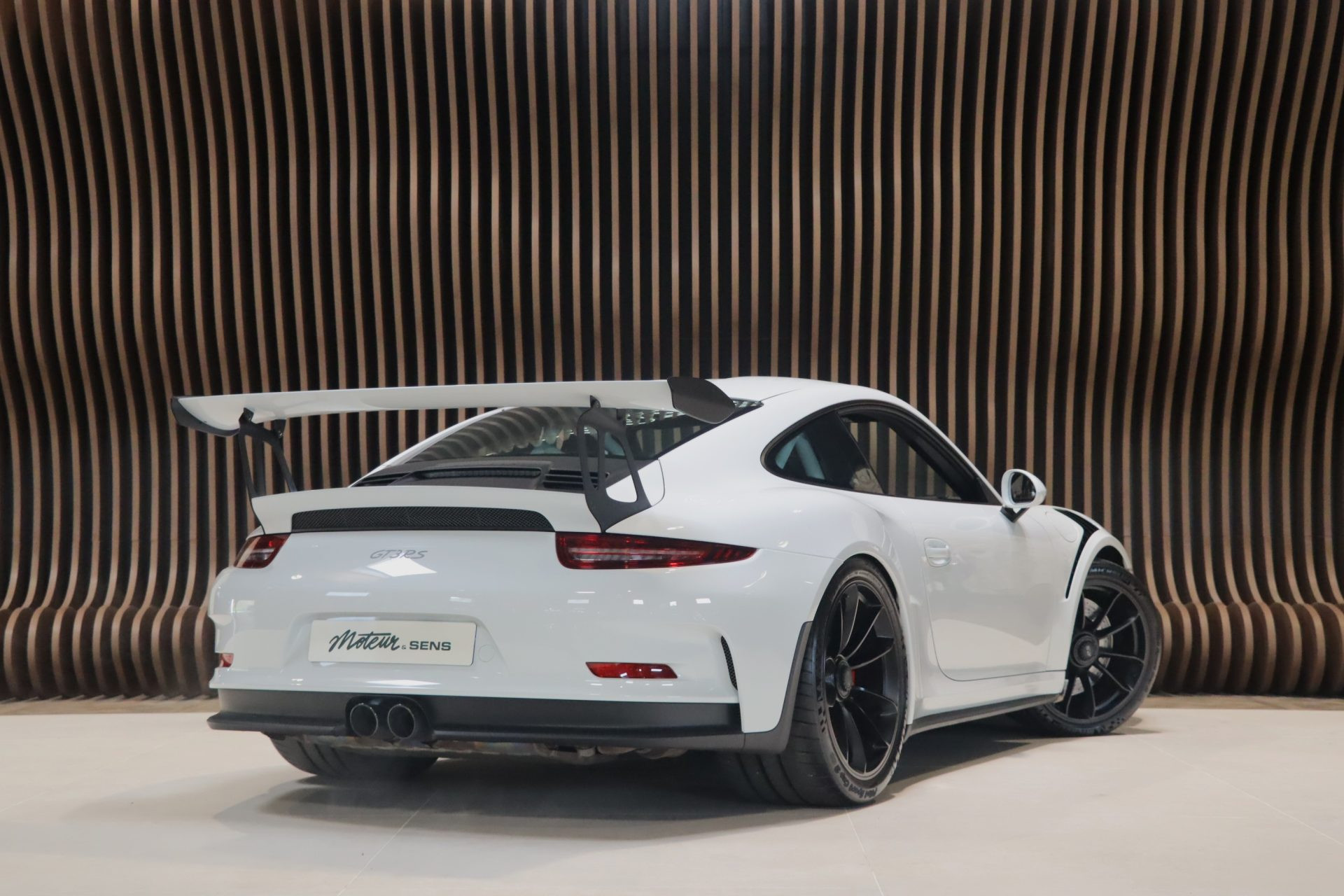 Porsche 911 Type 991 GT3 RS 500ch PDK – 8 150 km, Blanc Pur – Photo 1