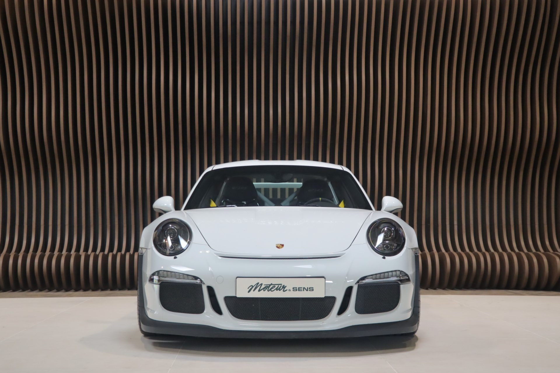 Porsche 911 Type 991 GT3 RS 500ch PDK – 8 150 km, Blanc Pur – Photo 3