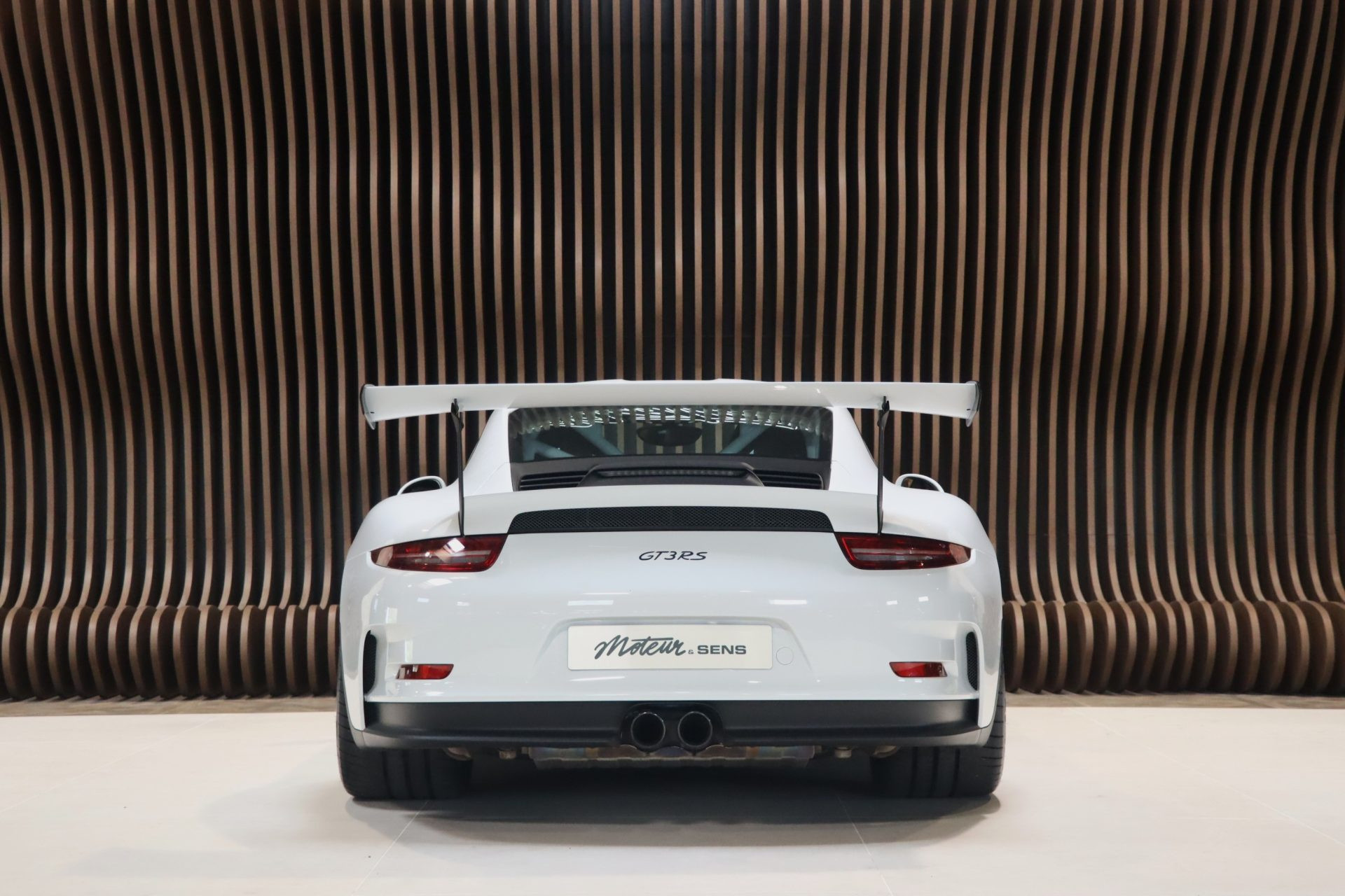Porsche 911 Type 991 GT3 RS 500ch PDK – 8 150 km, Blanc Pur – Photo 4