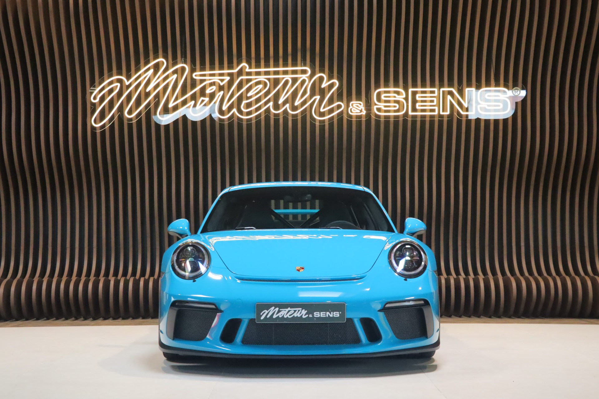 Porsche 911 Type 991.2 GT3 500ch PDK — Bleu Miami, 25 300 km – Photo 3