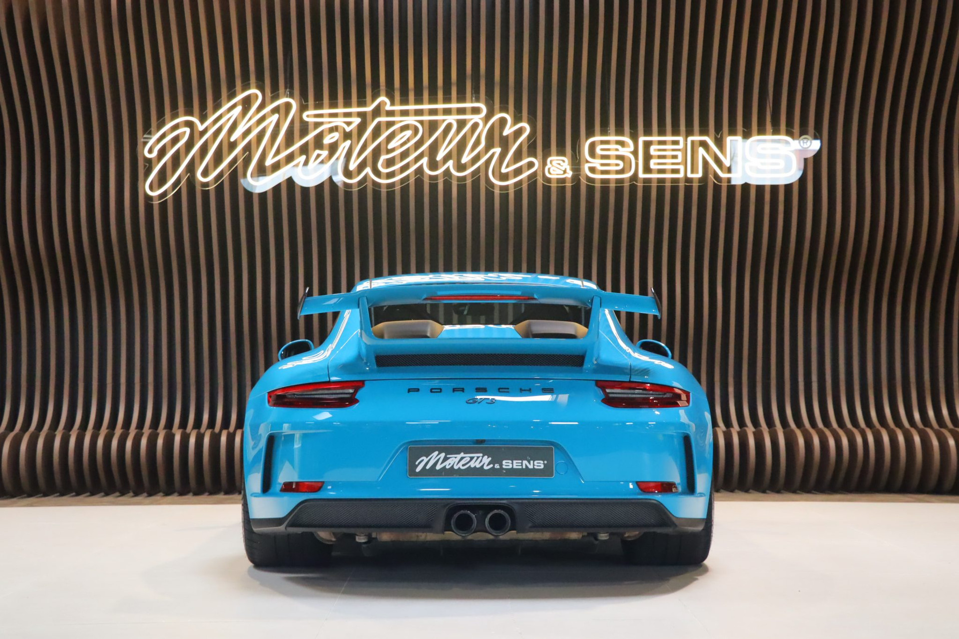 Porsche 911 Type 991.2 GT3 500ch PDK — Bleu Miami, 25 300 km – Photo 4