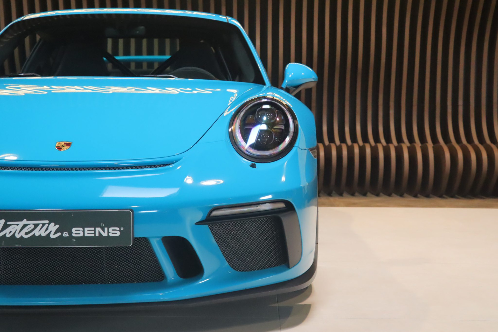 Porsche 911 Type 991.2 GT3 500ch PDK — Bleu Miami, 25 300 km – Photo 40