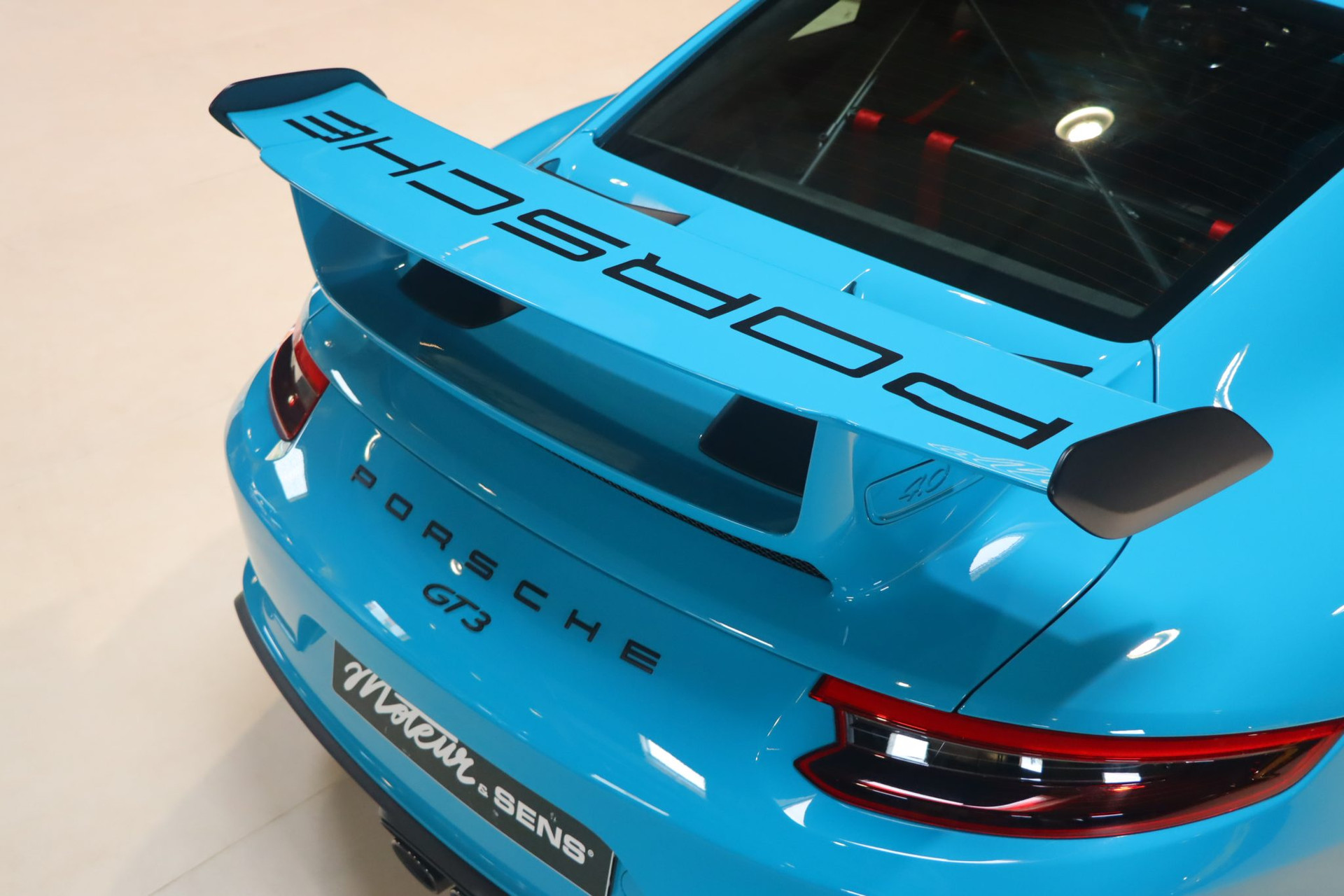 Porsche 911 Type 991.2 GT3 500ch PDK — Bleu Miami, 25 300 km – Photo 48