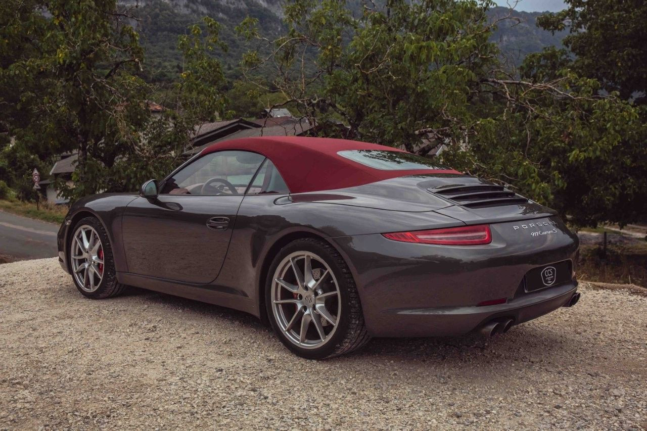Porsche 911 type 991 Carrera S Cabriolet 400 ch – Première main – Photo 18