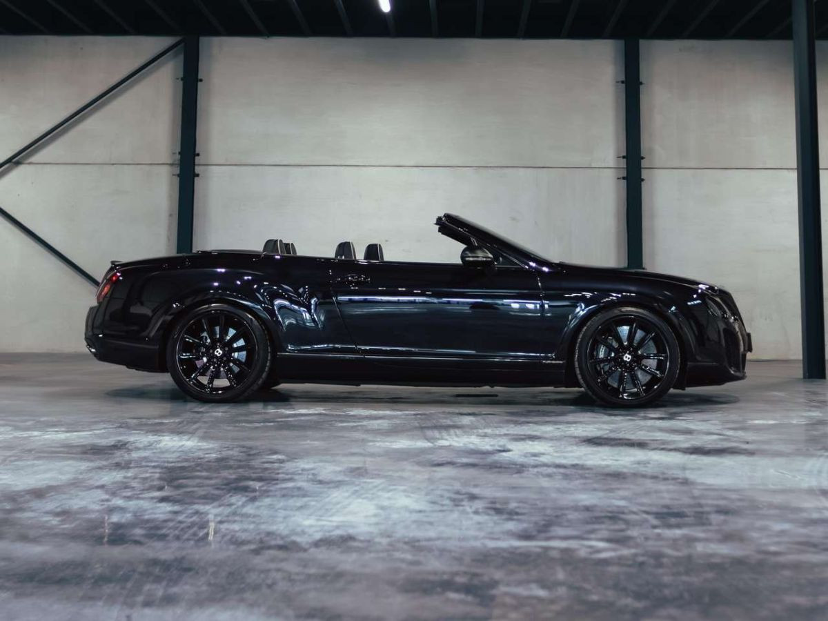 Bentley Continental GT Supersports Cabriolet W12 – Onyx Black – Photo 3