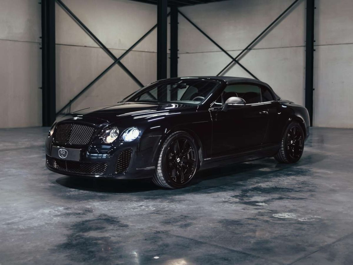 Bentley Continental GT Supersports Cabriolet W12 – Onyx Black – Photo 4