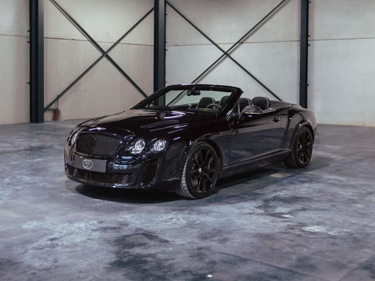 Bentley Continental GT Supersports Cabriolet W12 – Onyx Black – Photo 5
