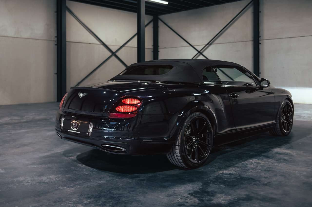Bentley Continental GT Supersports Cabriolet W12 – Onyx Black – Photo 6