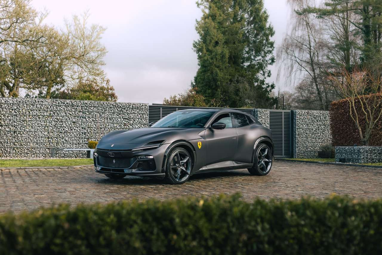 Ferrari Purosangue – V12 atmosphérique, carrosserie Grigio mat – Photo 13