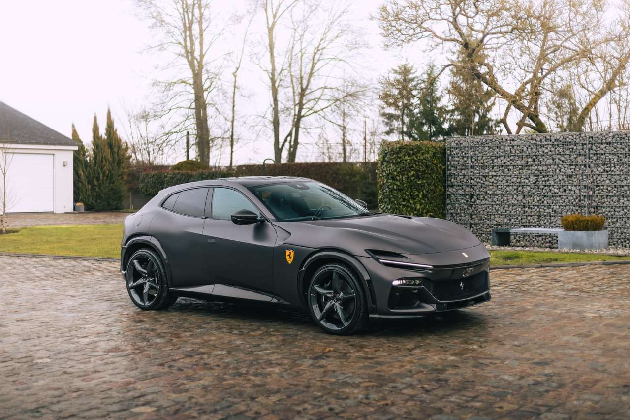 Ferrari Purosangue – V12 atmosphérique, carrosserie Grigio mat – Photo 10